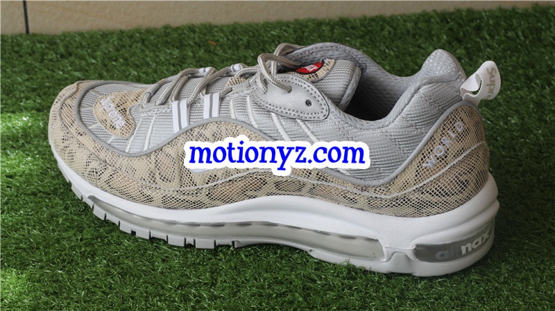 Nike Air Max 98 Supreme Snakeskin Pattern Yellow